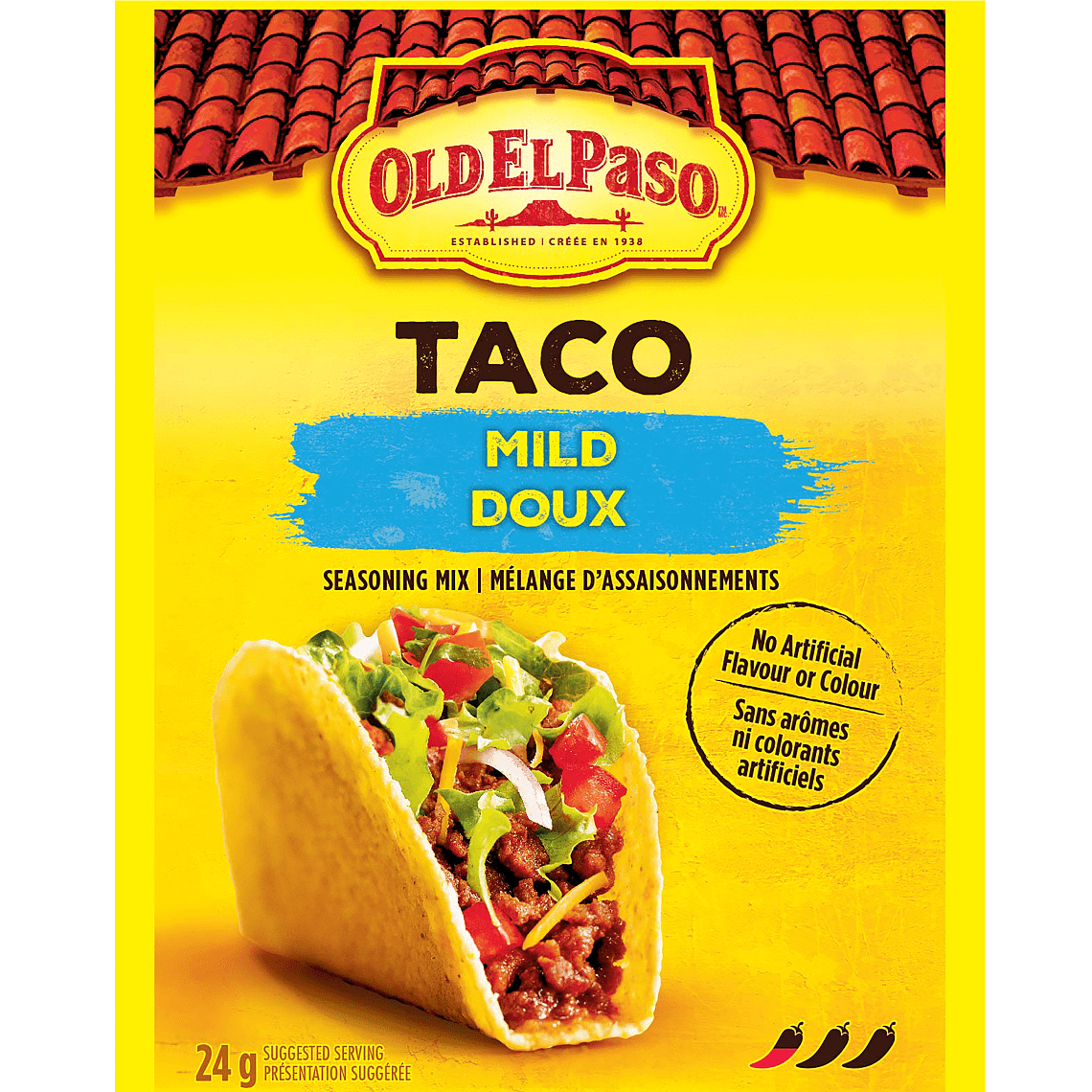 Taco Seasoning Mix Mild And Mexican Delight Old El Paso 8418